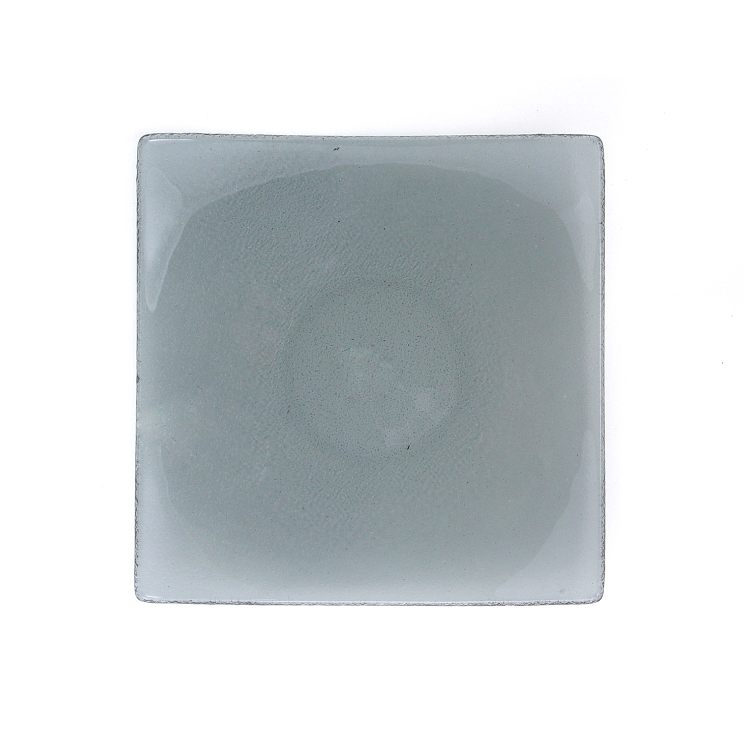 Fusion Glass Plate Charcoal Square 11.5″ x 11.5″ x 2″  CasePack:6