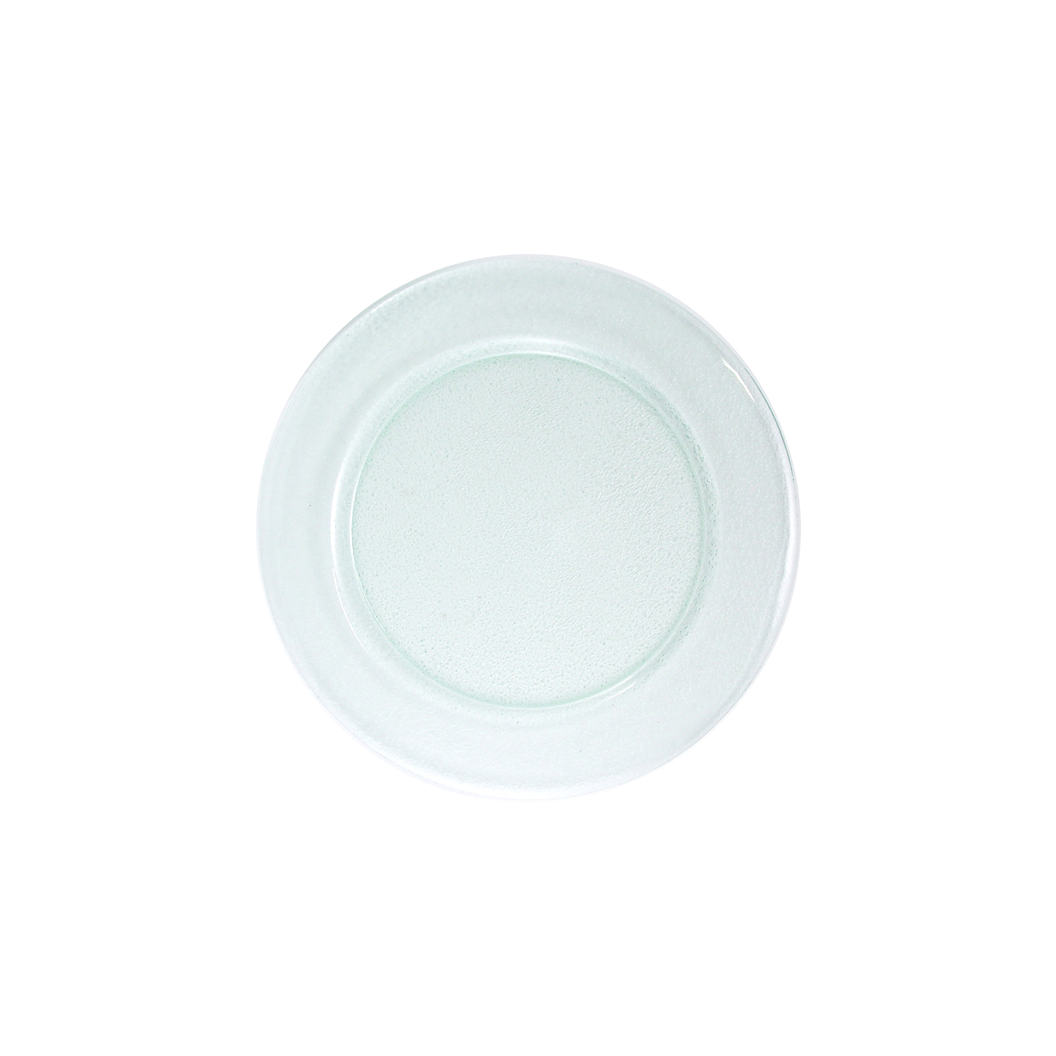 Fusion Glass Plate Clear Round 9″ x 9″ x 4″  CasePack:12