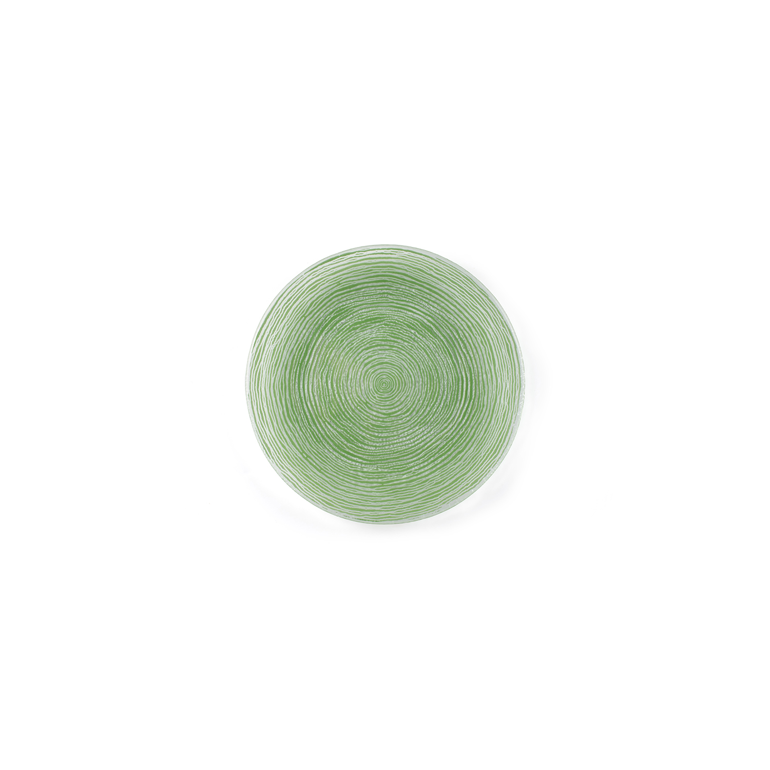 Fusion Glass Plate Green Round 7.75″ x 7.75″ x 0.5″  CasePack:12