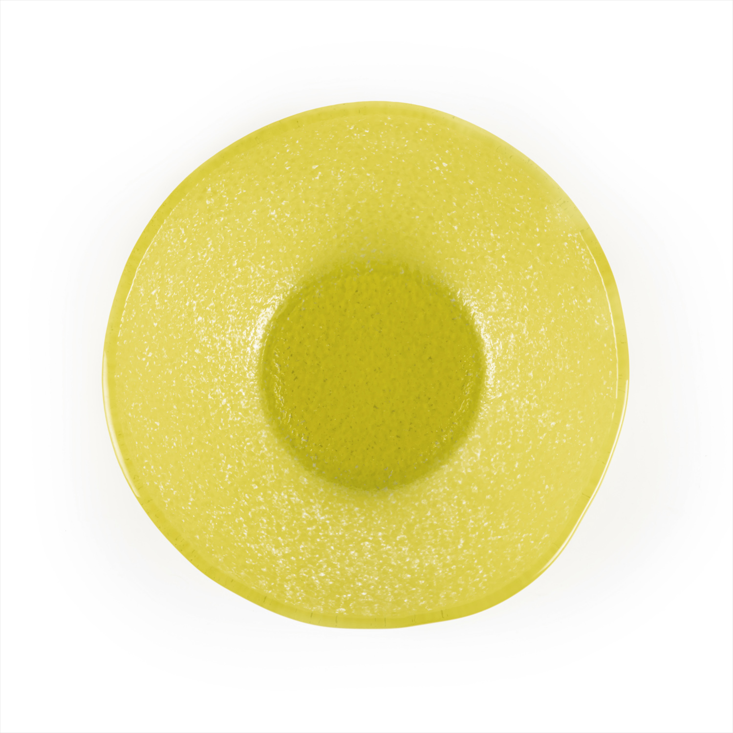 Fusion Glass Bowl Yellow Round 7.5″ x 7.5″ x 2.75″  20 oz. CasePack:12