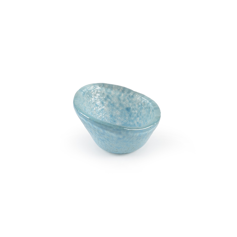 Fusion Glass Ramekin Blue Round 2.75″ x 2.75″ x 1.5″  2 oz. CasePack:24