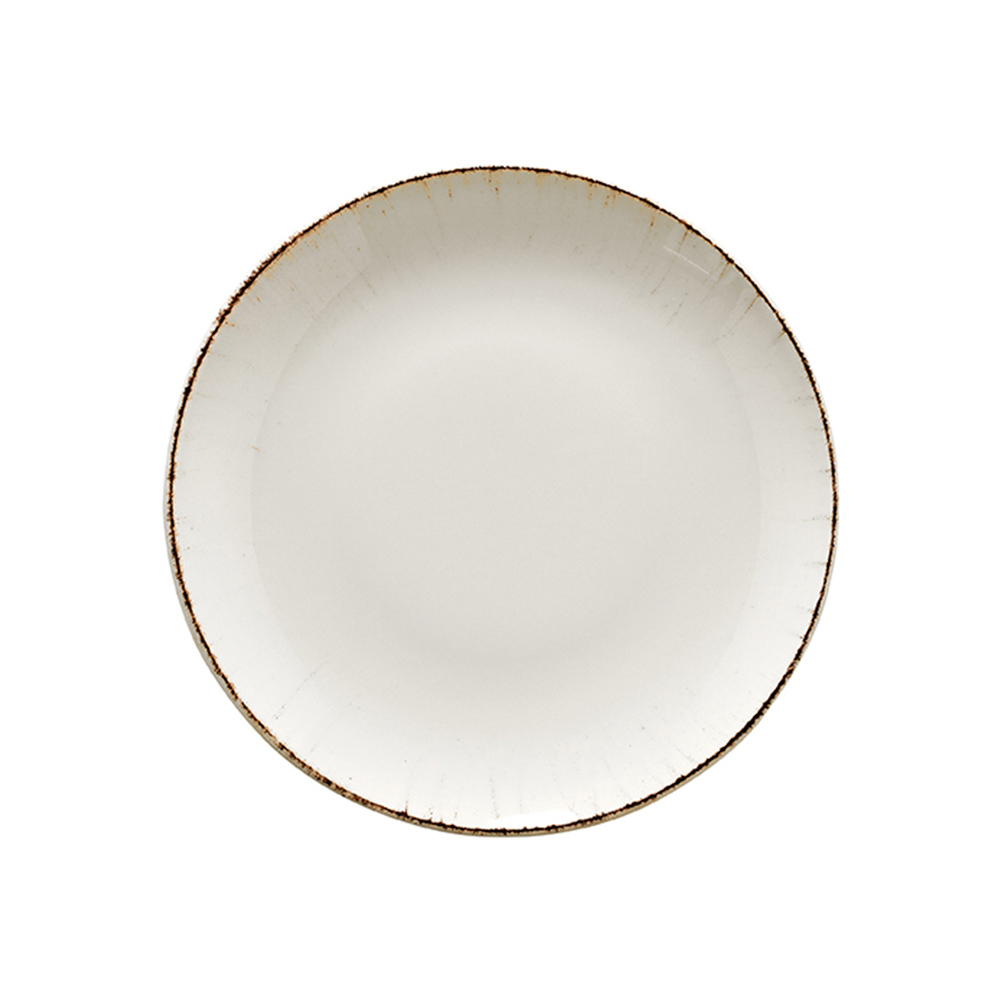 Retro Porcelain Plate Round