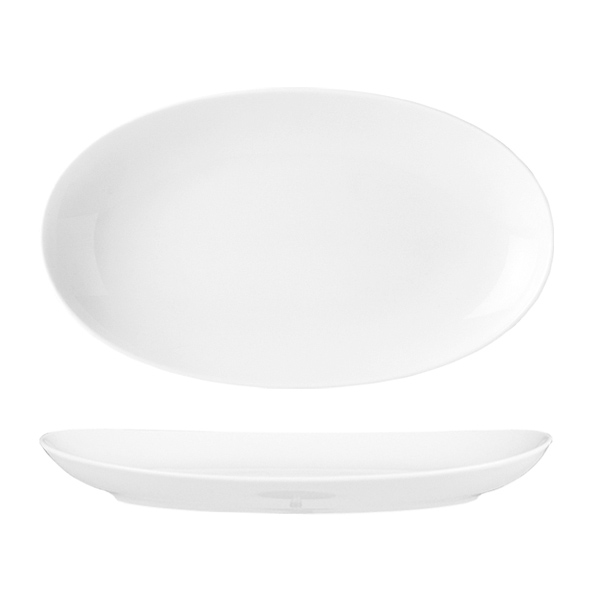 Elips Porcelain Platter Oval