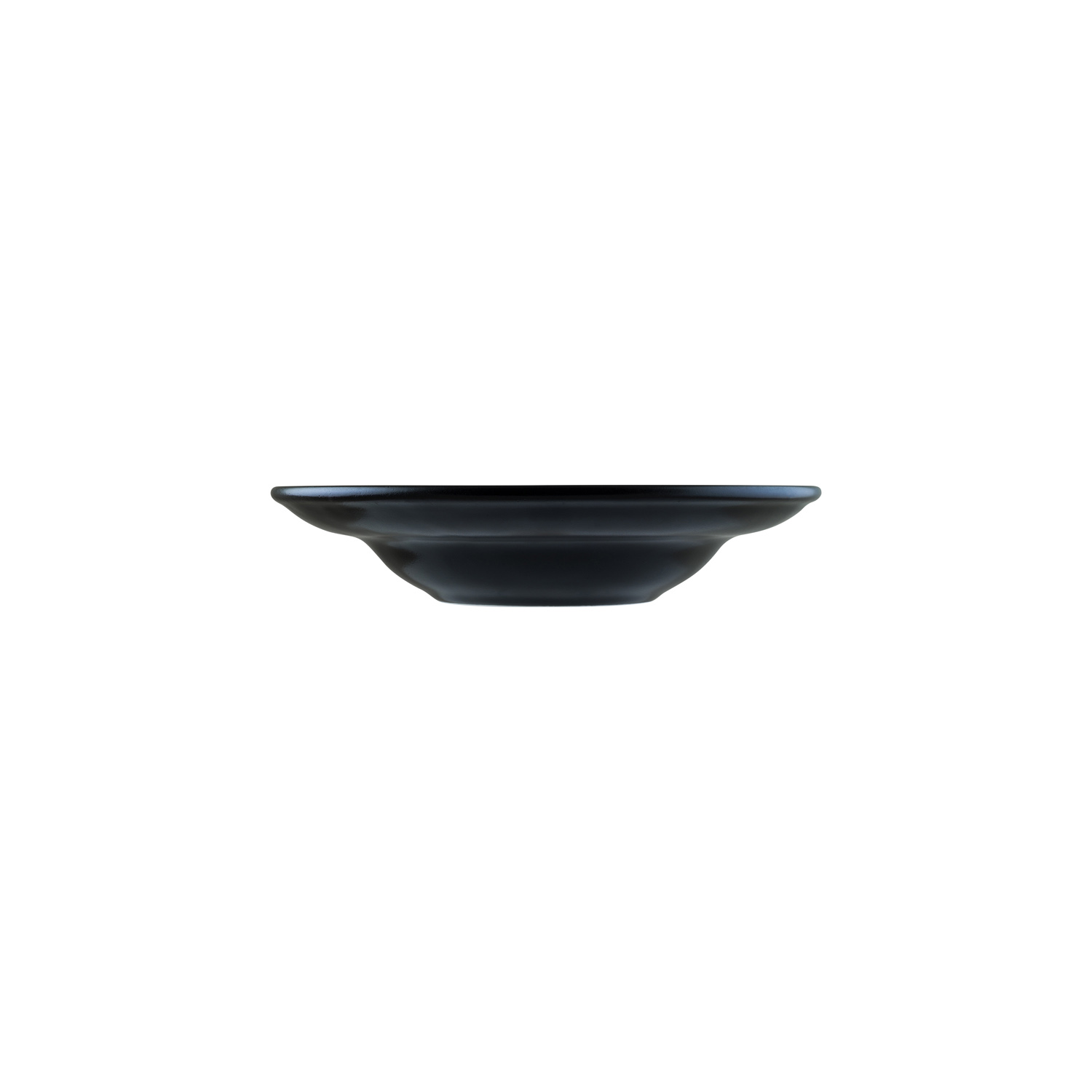 Notte Porcelain Stack Bowl Black Round 10.5″ x 10.5″ x 2.5″  16 oz. CasePack:6