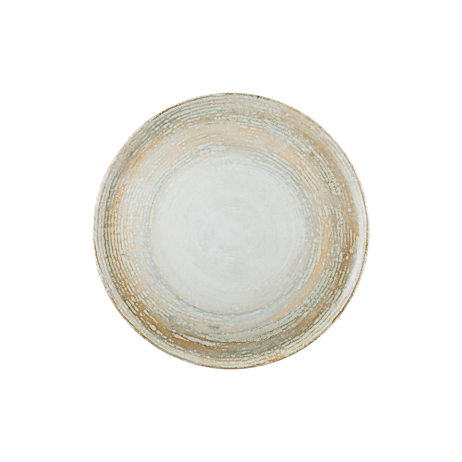 Patera Porcelain Pizza Plate Brown Round 12.5″ x 12.5″ x 0.75″  CasePack:6