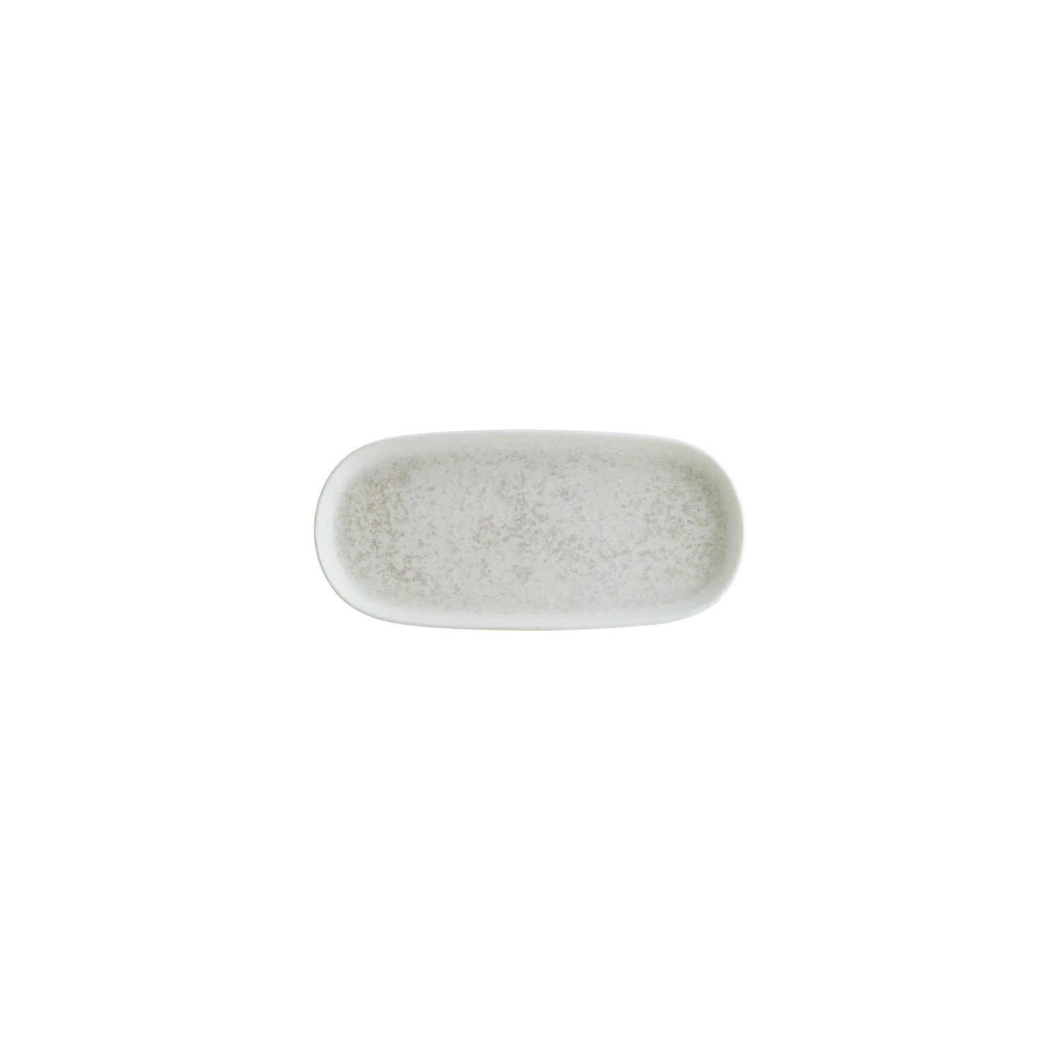 Luna Porcelain Platter White Oval 8.5″ x 4″ x 1″  CasePack:12
