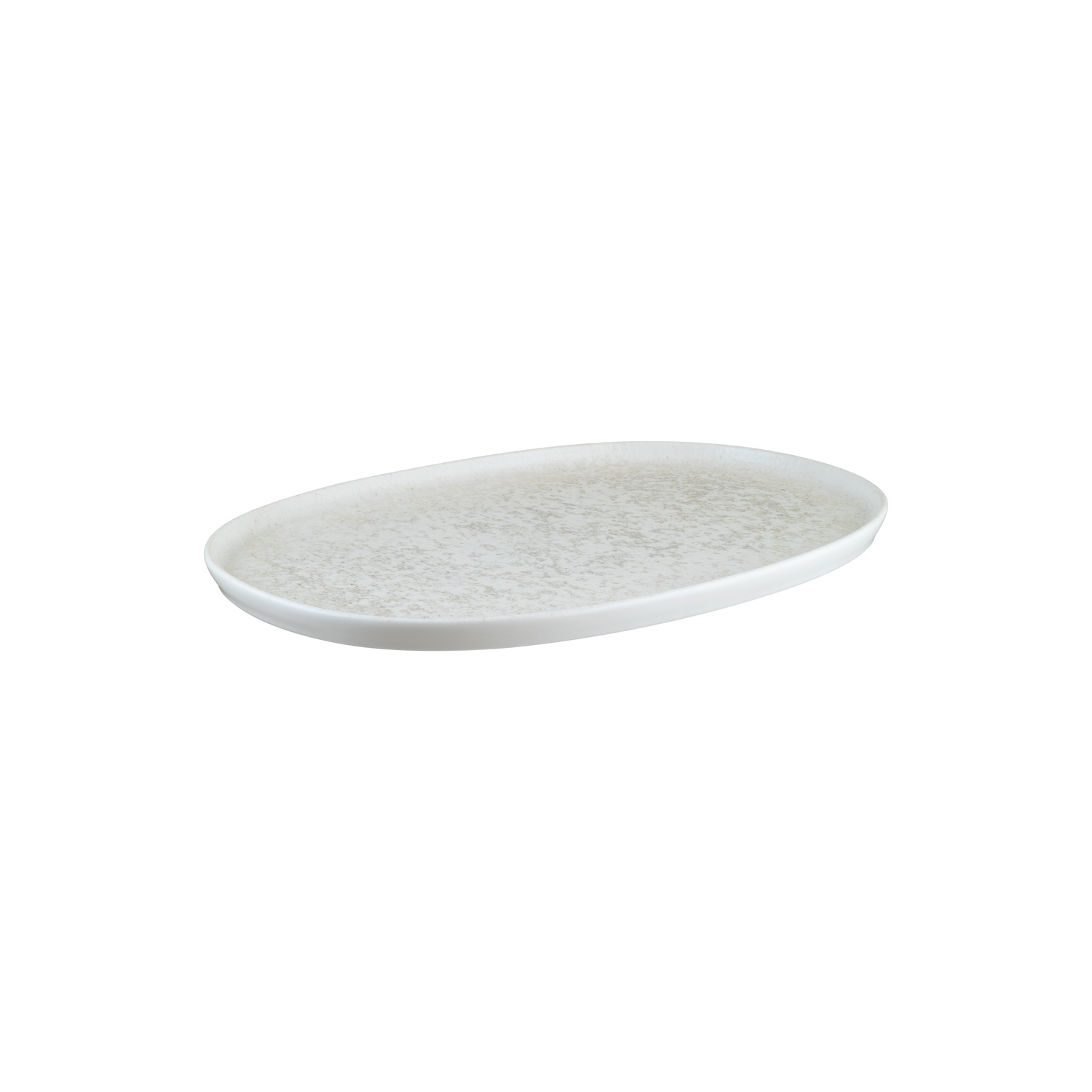 Luna Porcelain Platter White Oval 13.25″ x 9.25″ x 0.75″  CasePack:6