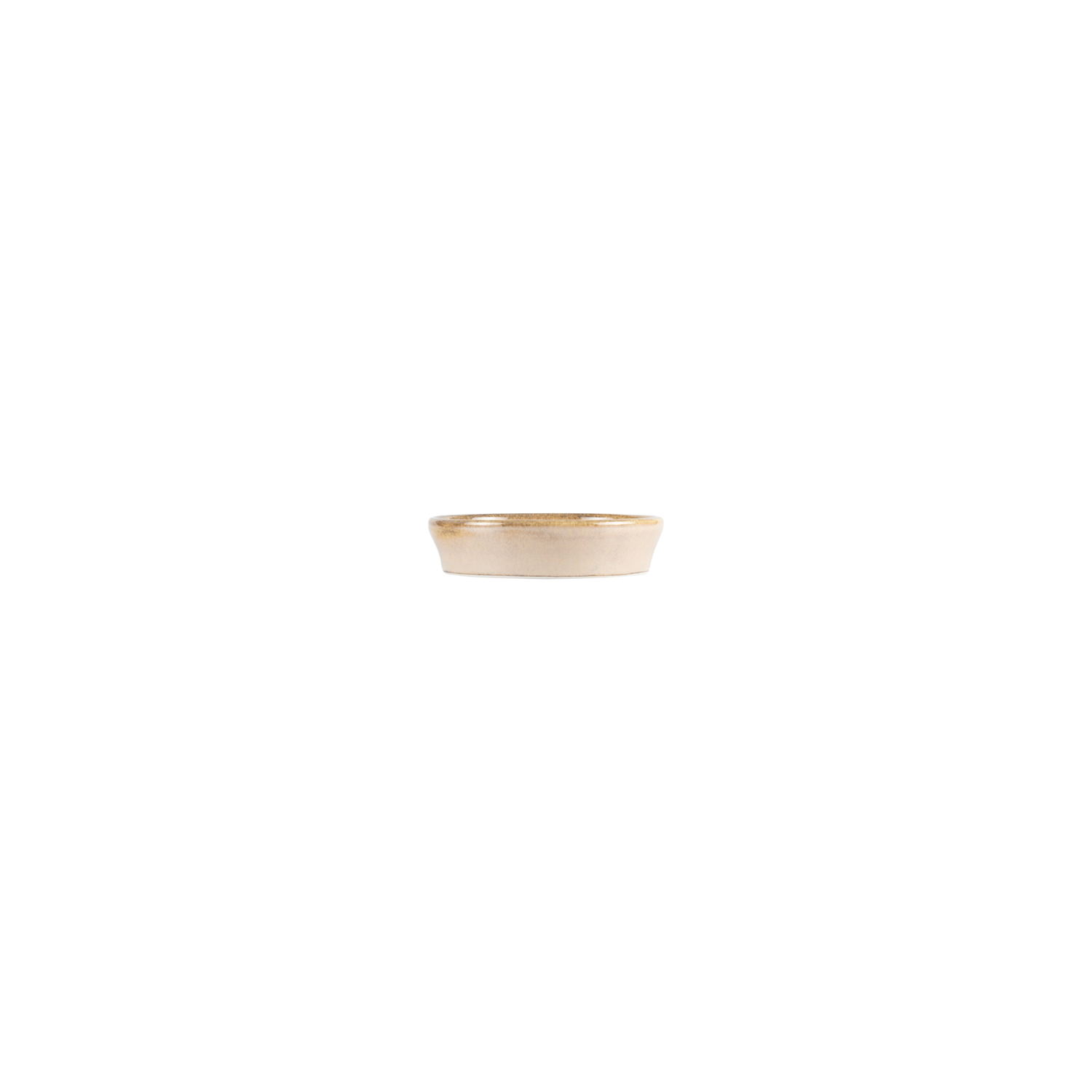 Sand Porcelain Bowl Beige Round 4″ x 4″ x 1″  4 oz. CasePack:12