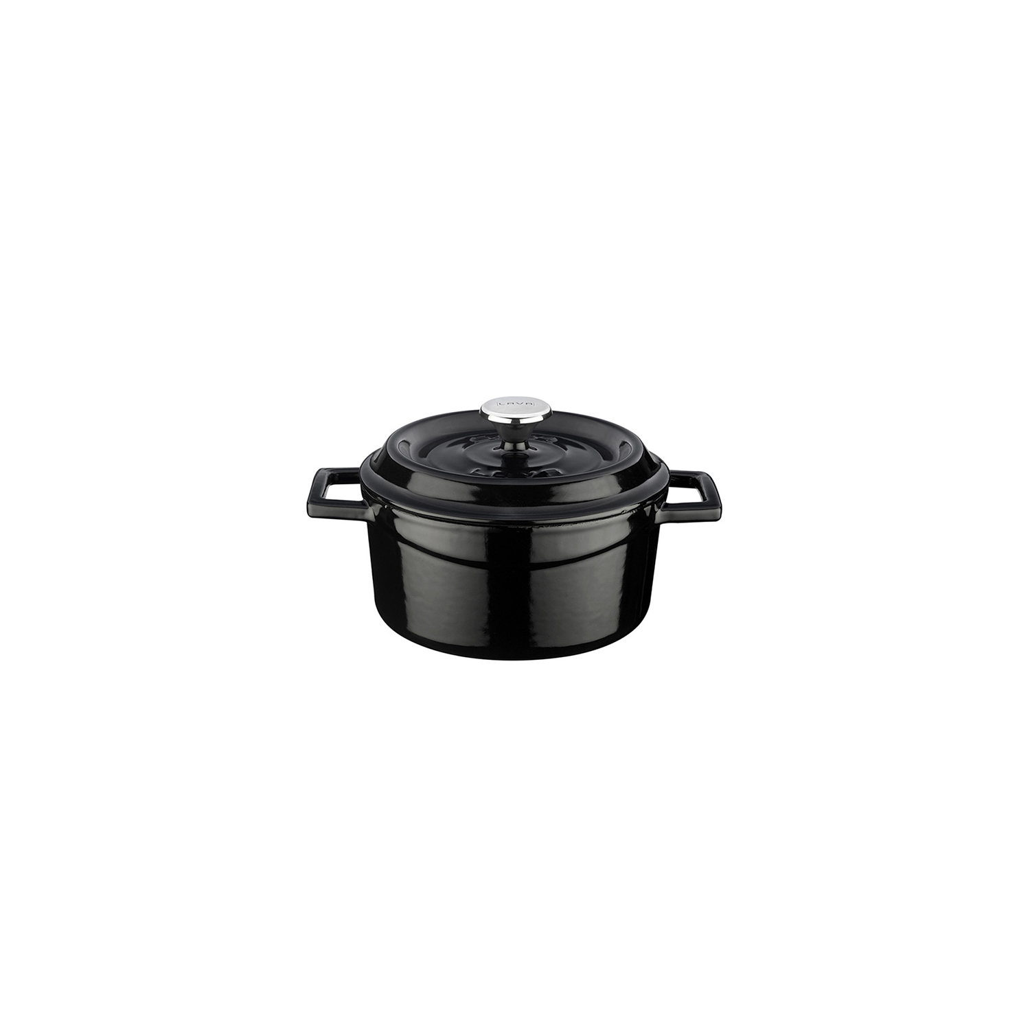 Cast Iron Flat Pan Black Round 8.5 x 8.5 x 1.5 CasePack:1 - Turgla