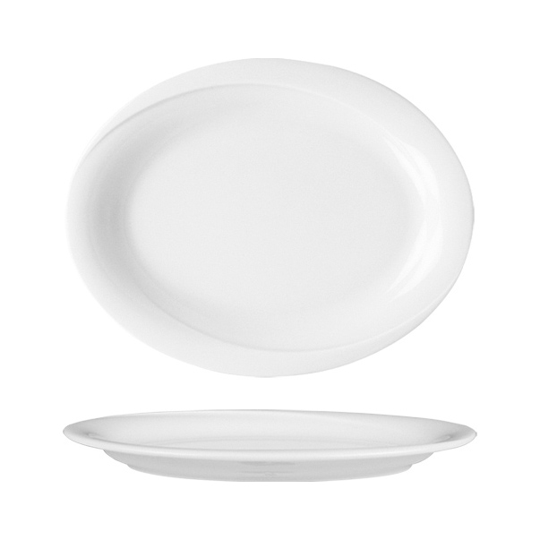 X-tanbul Porcelain Plate Oval